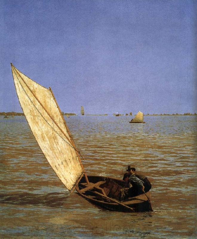 Thomas Eakins Landscape Spain oil painting art